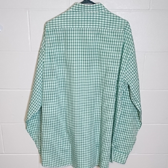 Tommy Hilfiger Green & White Checked Casual Shirt - Picture 2 of 13